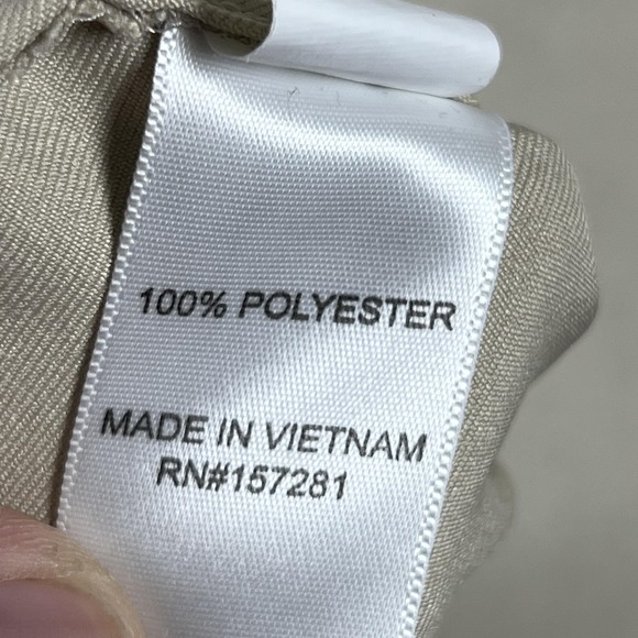 Mizzen+Main Pants Mens 38x32 Beige Baron Chino Athletic‎ Performance Golf - Picture 7 of 8